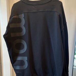 lululemon athletica Black Perfectly Oversized Crew